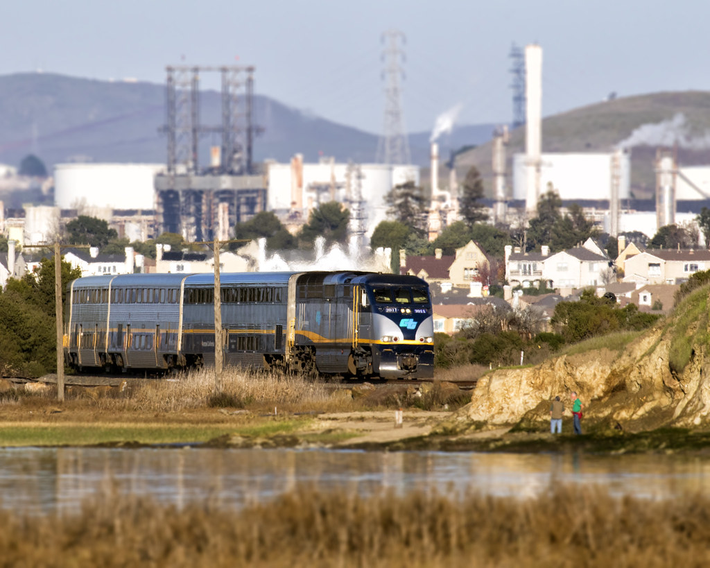 Trackside Stroll The waterfront at Hercules California as … Flickr