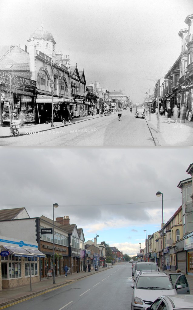 South Road, Waterloo, 1935 and 2016 All these photos can a… Flickr