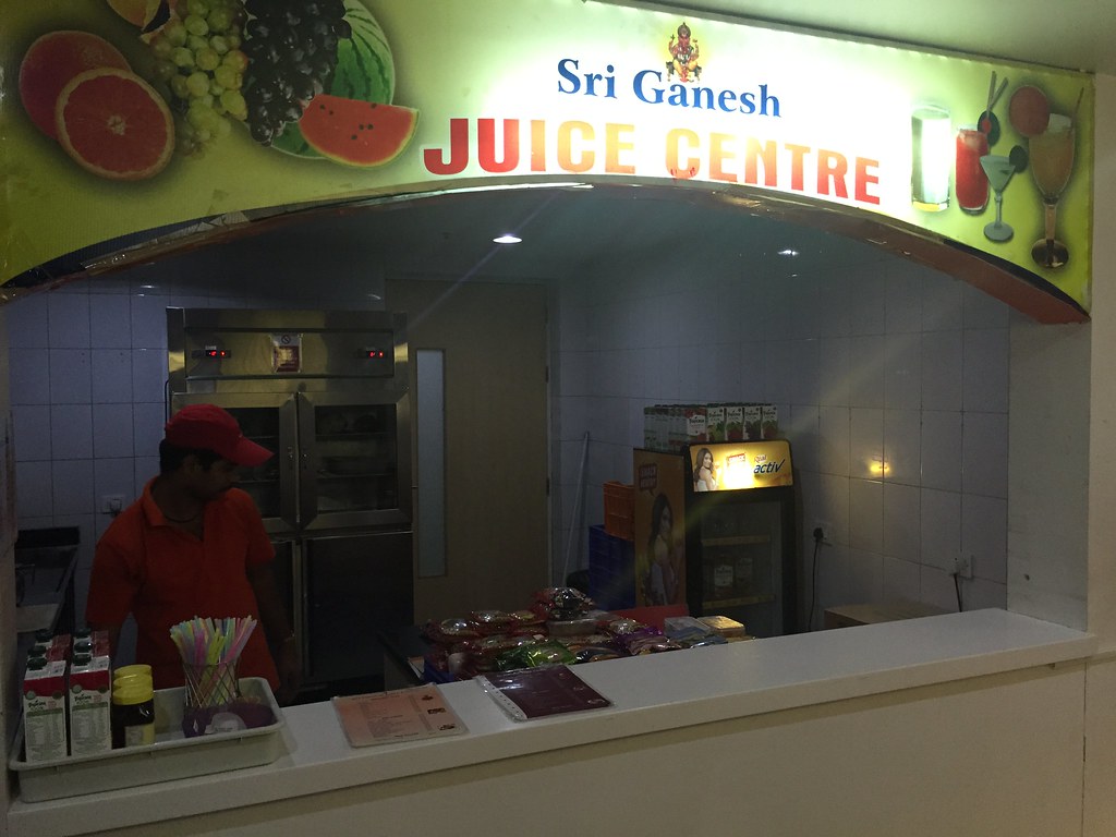 Yahoo Bangalore Office Juice shop Lack of purple is alar… Flickr