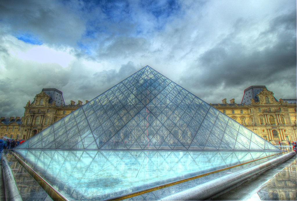 真真假假真 HDR好假 paris the fake Louvre qwer5566 Flickr