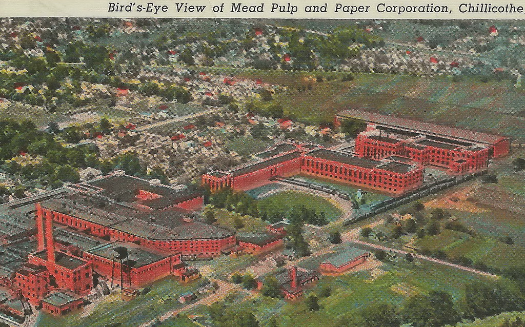 INDUSTRY MILLING PULP & PAPER Chillicothe OH Mead Paper Co… Flickr