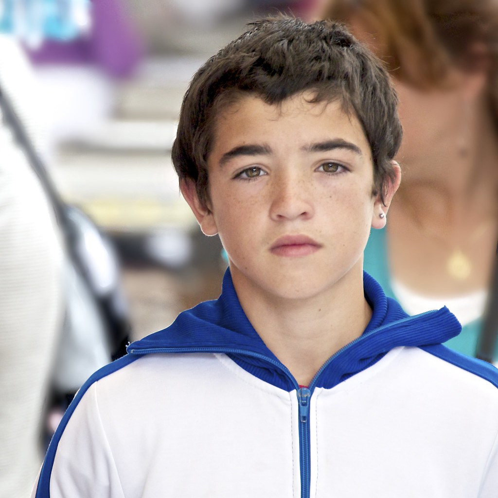 portrait of boy in open air market, Portugal Terry White Flickr