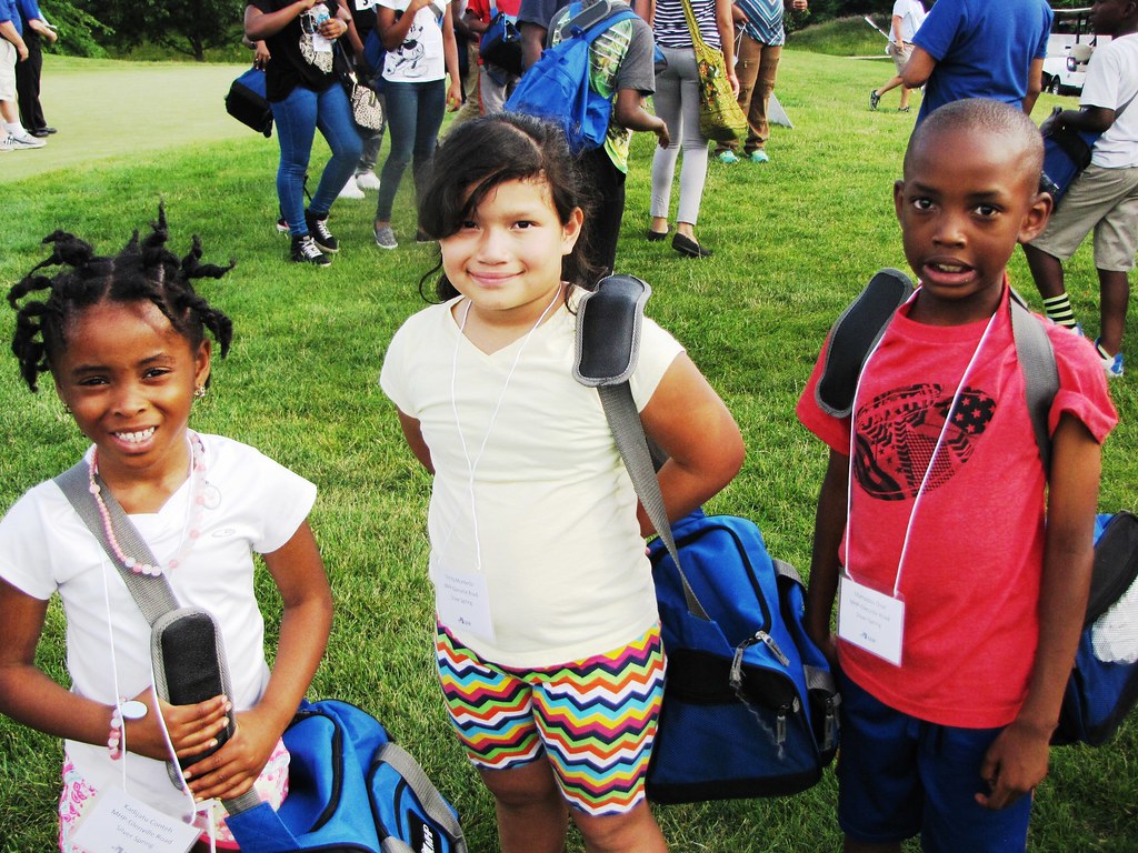 Youth Golf Clinic Students from the Great Hope Homes Teen … Flickr