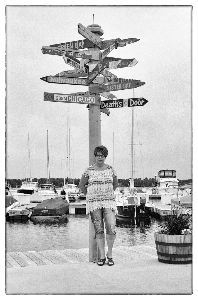 Which way do I go? At the bay in Egg Harbor, WI Heinz Jürgen