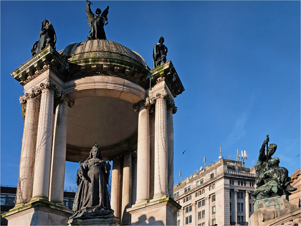 Queen Victoria Monument at Derby Square Liverpool Brian Mason Flickr