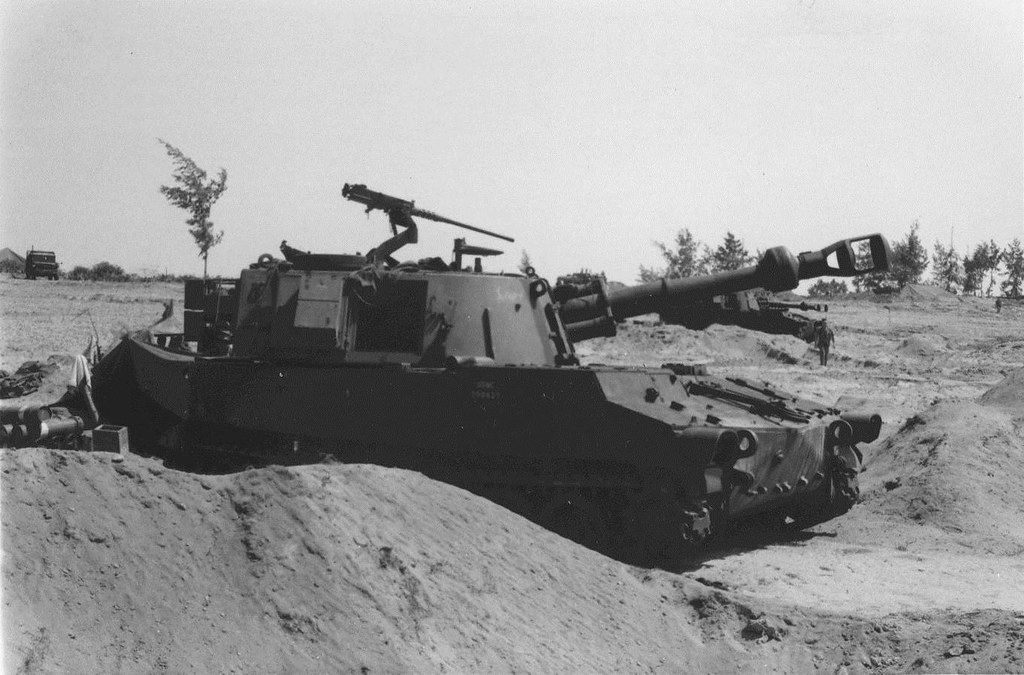 155mm Howitzer, Operation Double Eagle, 1966 From the Gary… Flickr