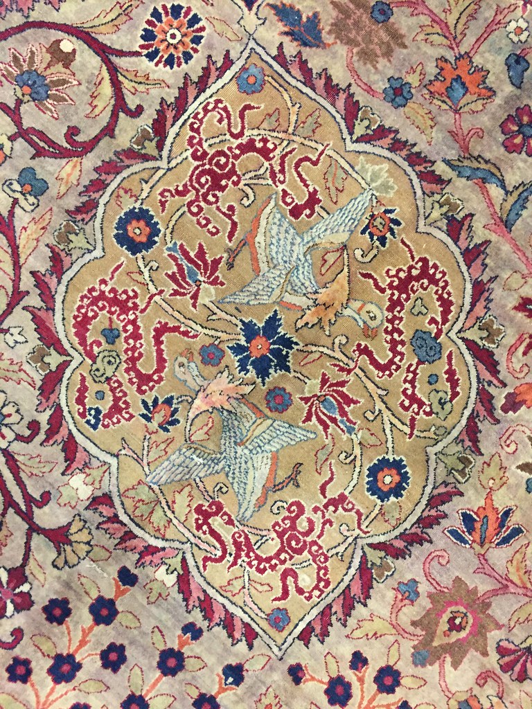 u2806oversizeantiquepersiankermanrug6570 Lida Lavender Flickr