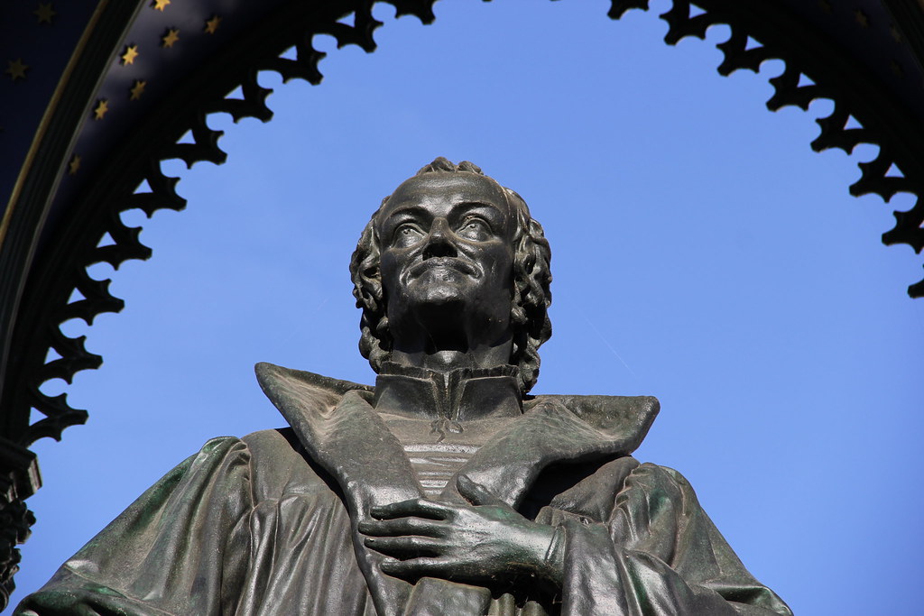Philipp Melanchthon Denkmal von Philipp Melanchthon in der… Flickr