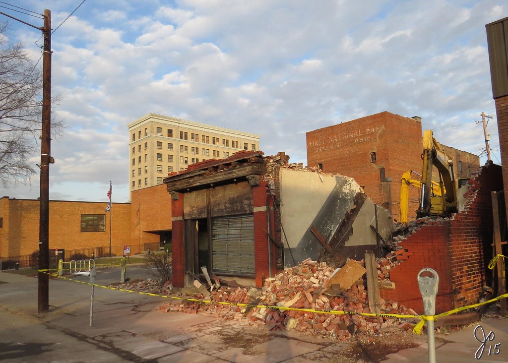 Historic Building Demo Bellaire OH Sadly 3132 Guernsey S… Flickr