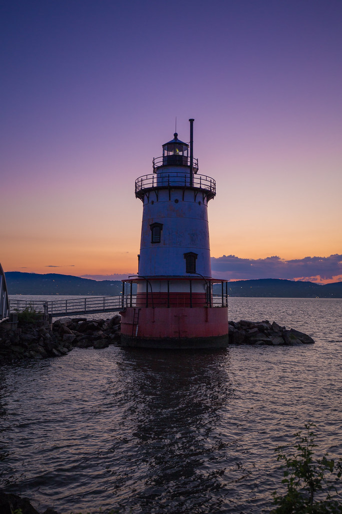 Purple Lighthouse iansterl8 Flickr