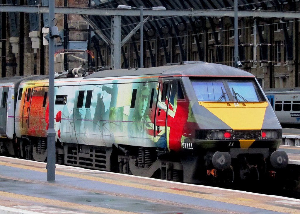 Class 91, 91111 'For The Fallen' British Rail Class 91 25k… Flickr