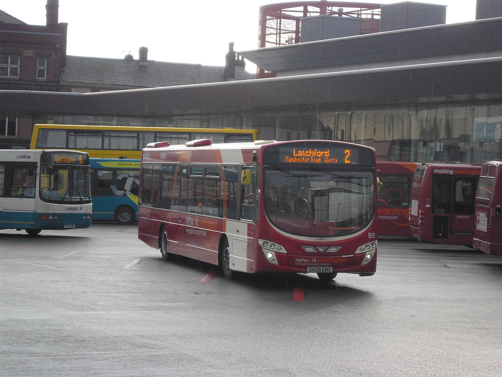 93 DK09EMX Warrington bus Interchange 13 October 201… Flickr