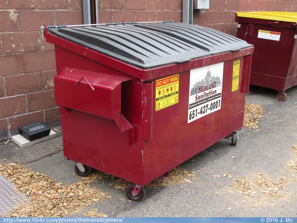 Highland Sanitation Trash Dumpster Manufacturer Model 2Y… Flickr