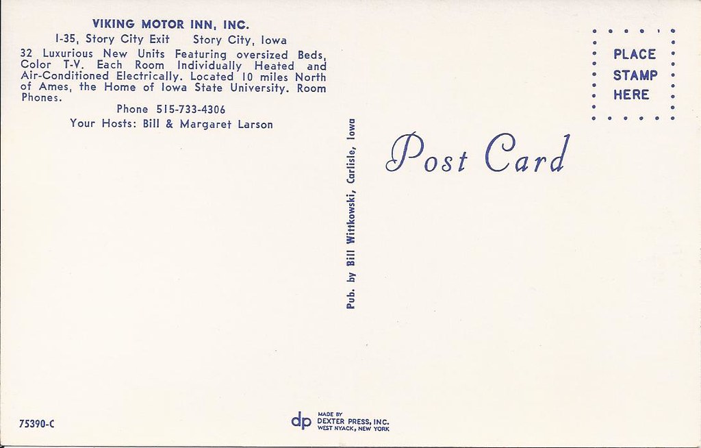 Story City, Iowa, Viking Motor Inn a photo on Flickriver