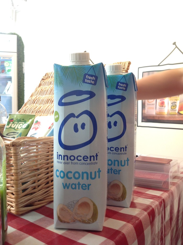 Innocent coconut water Seen at the Casual Dining Show Flickr