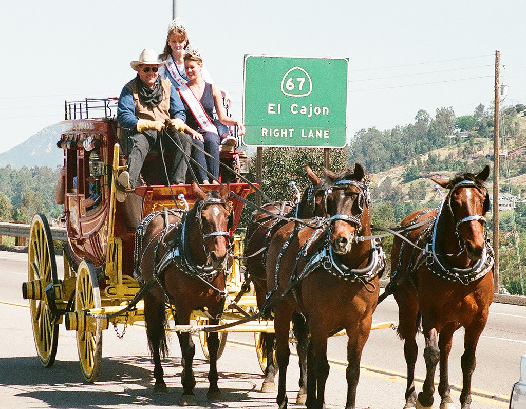 Lakeside Western Days Parade 1995 Stagecoach Greg Eichelberger Flickr