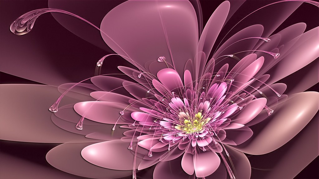 Abstract Art Flowers Wallpaper Dektop Abstract Art Flowers… Flickr