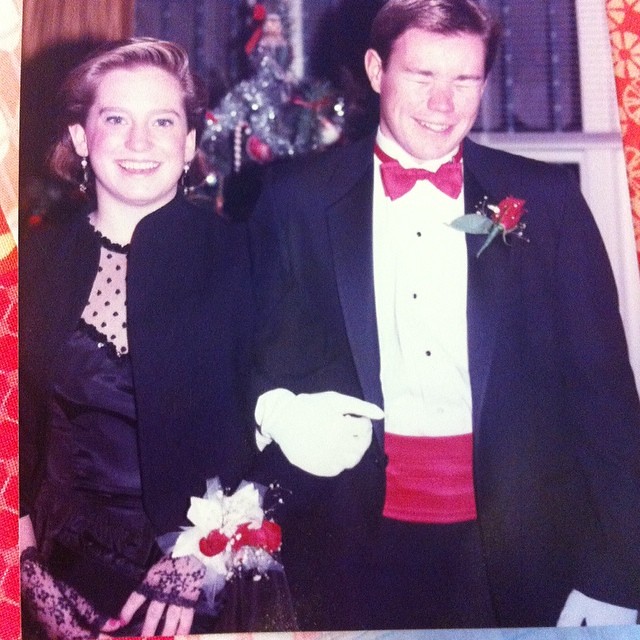 Throwback Thursday. Winter prom '84. Gunne... Throwback Th… Flickr