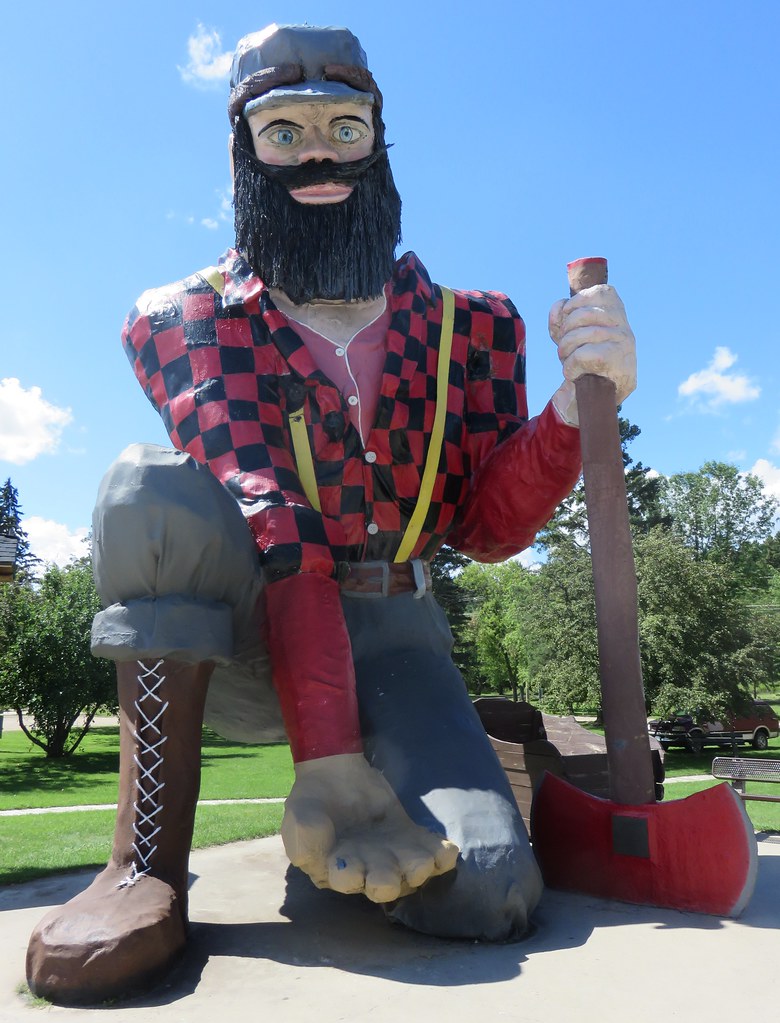 Paul Bunyan (Akeley, Minnesota) Akeley is located in Minne… Flickr