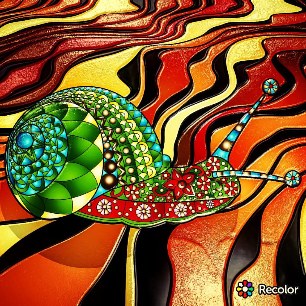 Recolor Coloring Book for Adults World's Favorite Coloring App