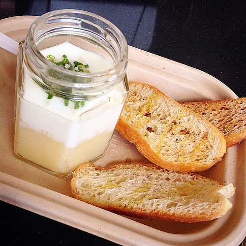 SLUT Coddled egg on top of a smooth potato puree, poache… Flickr