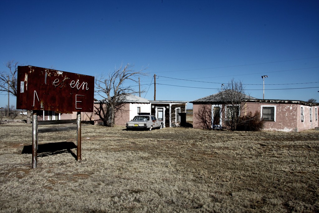 Abandoned Motel, San Jon, New Mexico flyingaxel Flickr