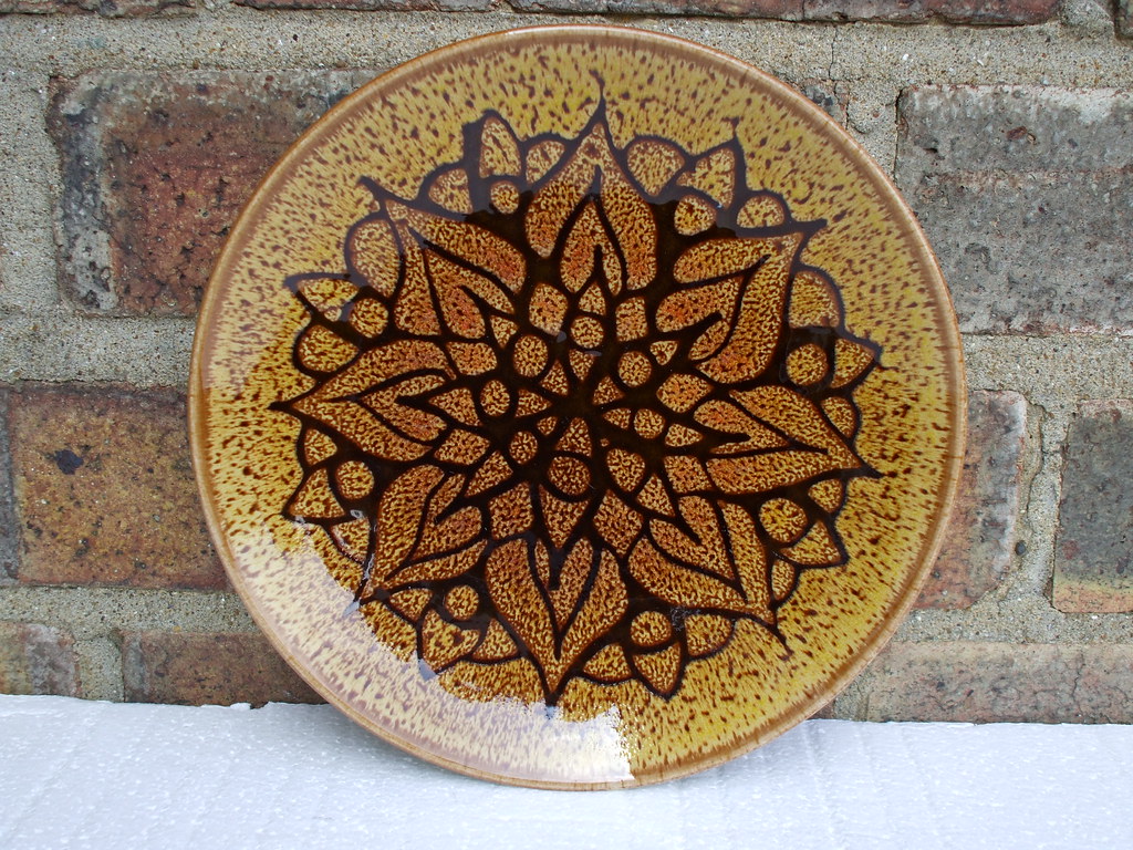 Poole Pottery Large Aegean Plate Mid Century Modern 1970's… Flickr