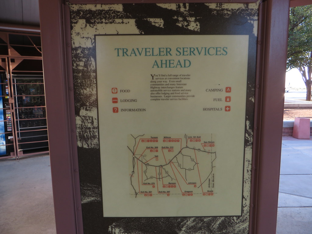 San Simon Rest Area, Interstate 10 Between Lordsburg, New … Flickr
