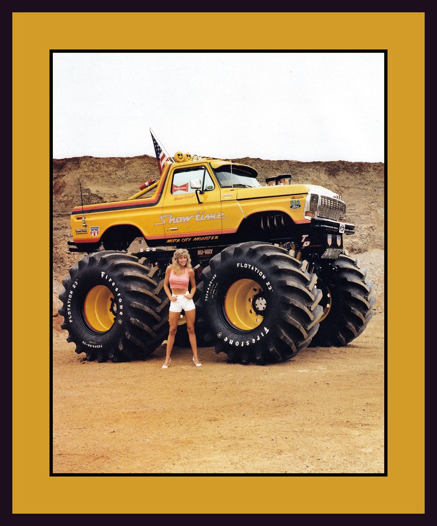 "Showtime" Show Truck, 1988 1979 Ford Bronco Cosmo Lutz Flickr