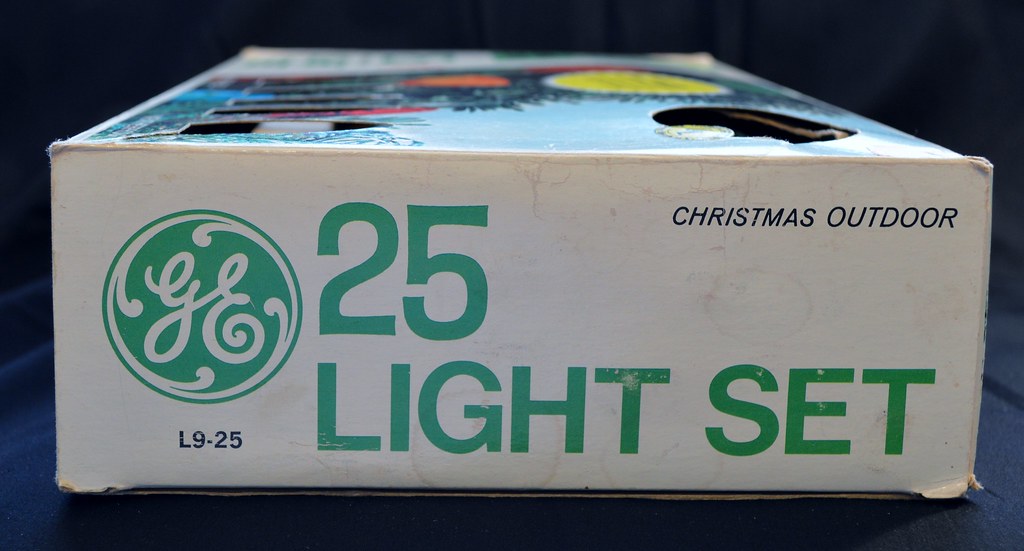 GE Christmas Outdoor C9 25 Light Set 3 GE General Electric… Flickr