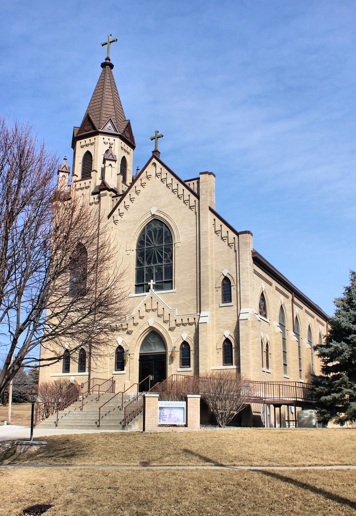 St. Joseph's Catholic Church Wisner, NE Tom McLaughlin Flickr