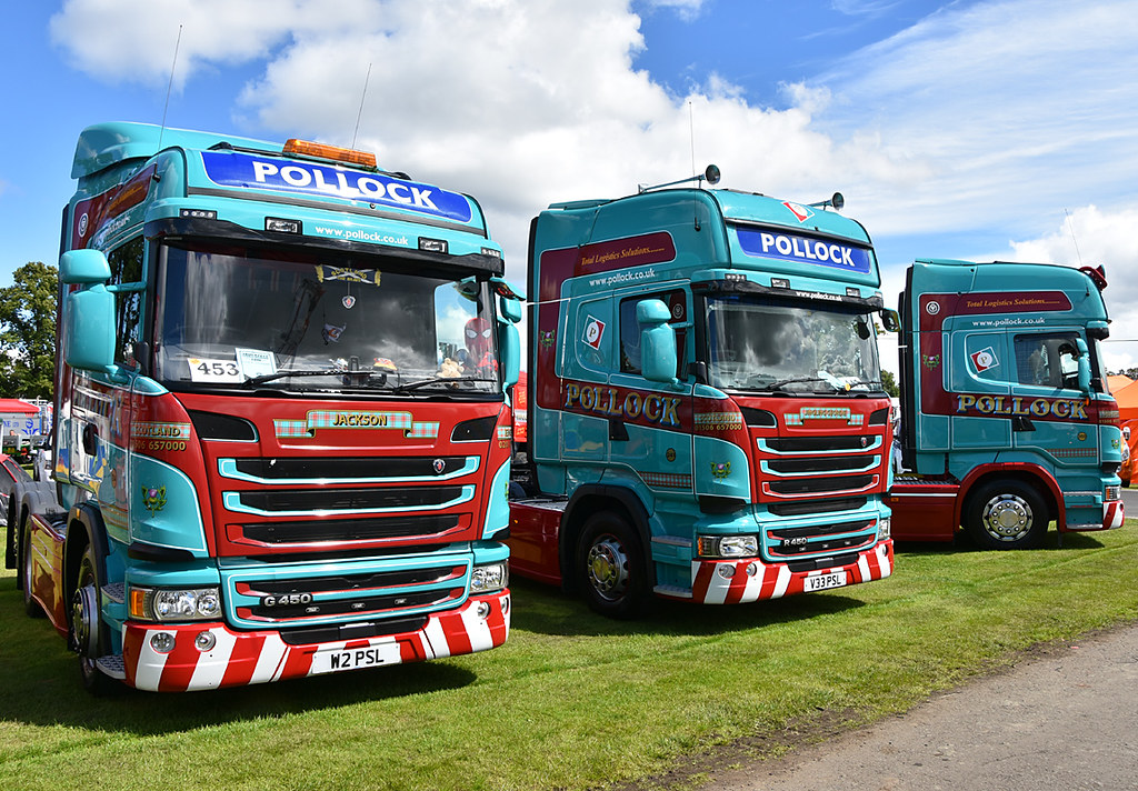 Pollock Scania's Truckfest Scotland 30/07/2016 Harry's On The Road