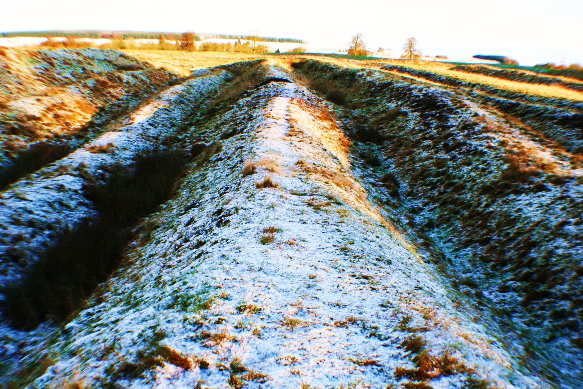 Ardoch Roman Fort can be found in Braco, central Scotland