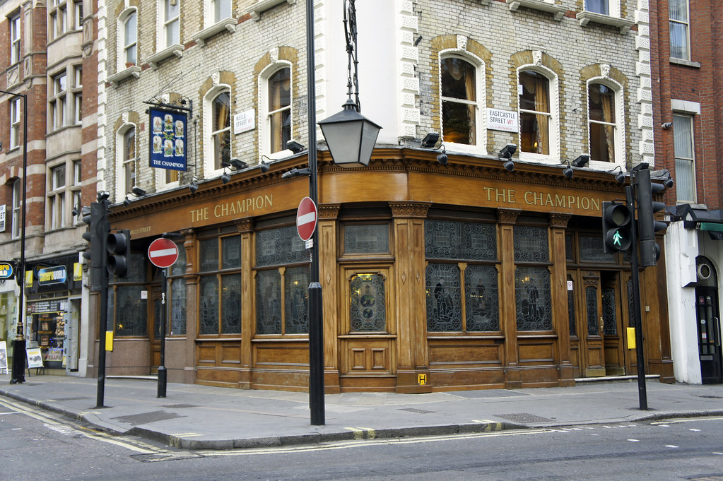 The Champion pub Wells Street London GWUK1195 Uploaded fo… Flickr