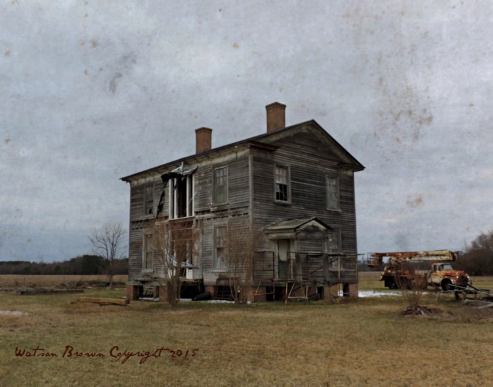 The Lunsford Brown House (1850) Oak City Vicinity, Martin County, North Carolina a photo on