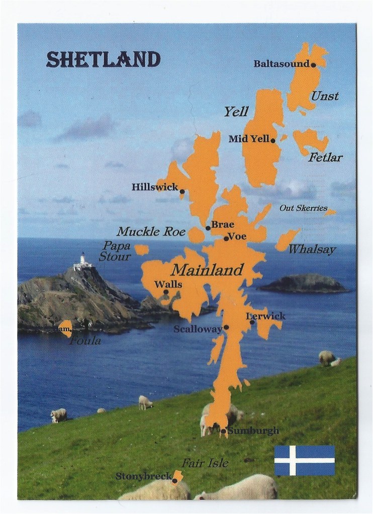 Shetland Islands From Gert, Sweden the_postcard_bee Flickr