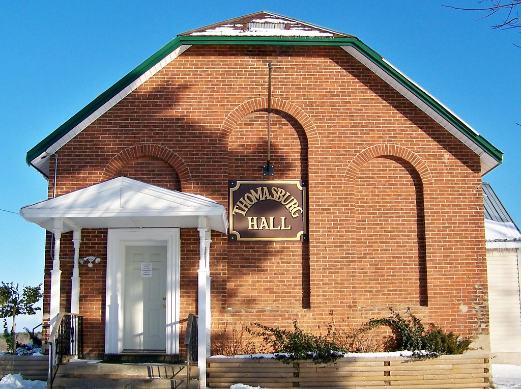 Thomasburg Hall; former old schoolhouse, built 1844 Flickr