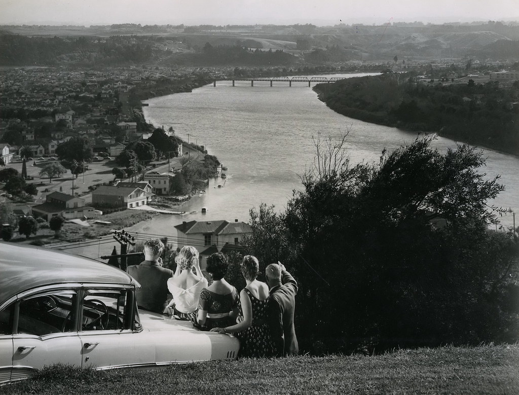 Whanganui River and City from Durie Hill, 1958 The above i… Flickr