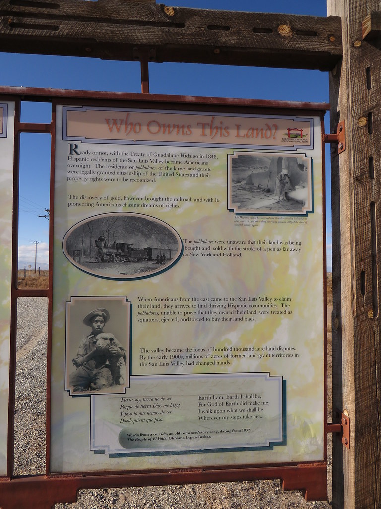 Who Owns this Land? San Luis Valley, Colorado The San Luis… Flickr