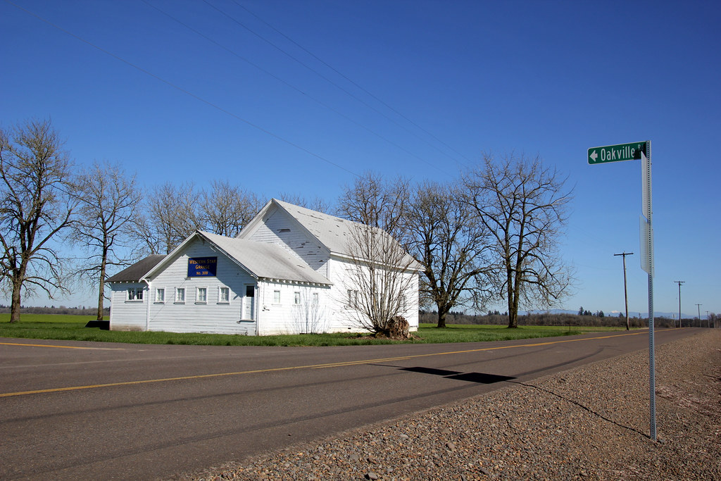 Western Star Grange 309 Oakville, Oregon. Bruce Fingerhood Flickr