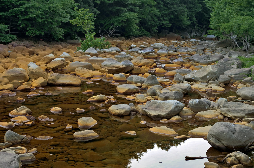 East Fork Obey River showing evidence of acid mine drainag… Flickr