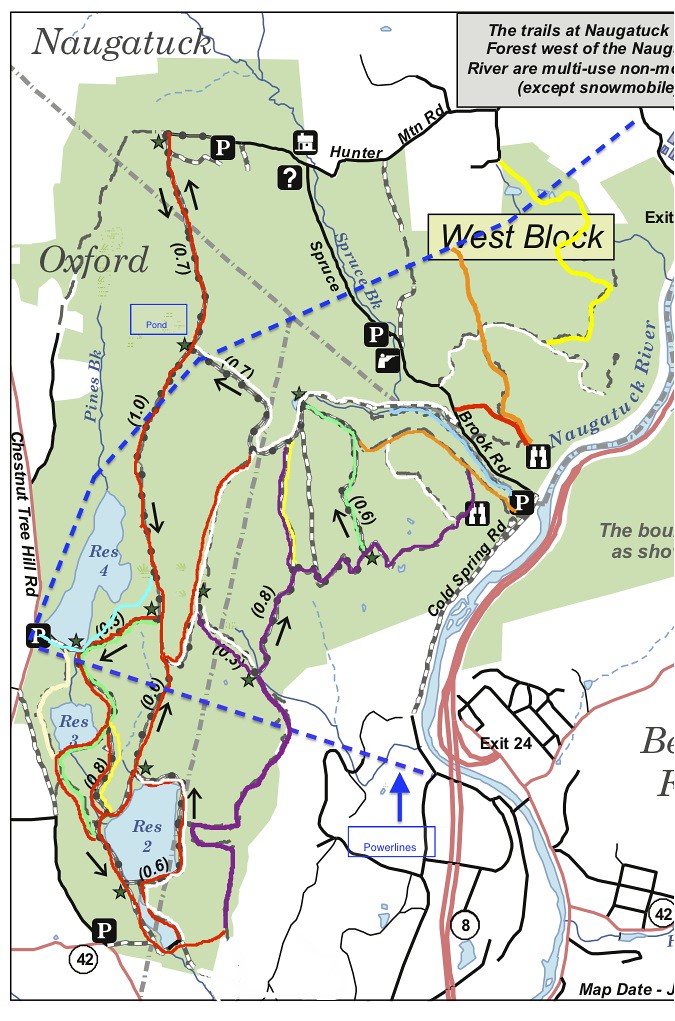 MapNaugatuck SF West w. colors State map /w Tom Ebersold'… Flickr