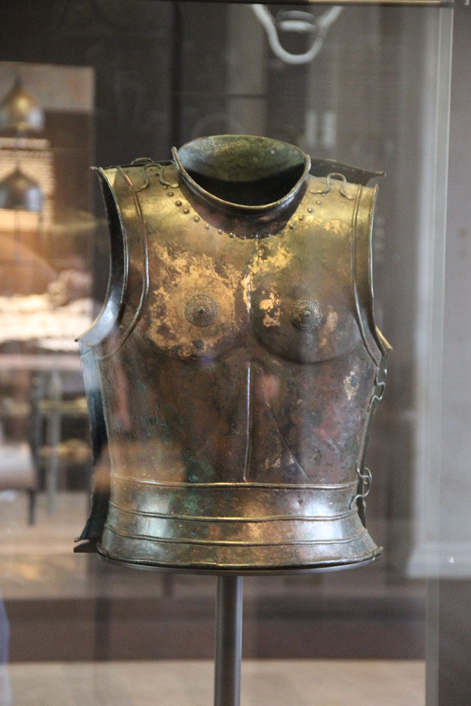 Hallstatt Culture bronze doubleshell breastplate, from a … Flickr