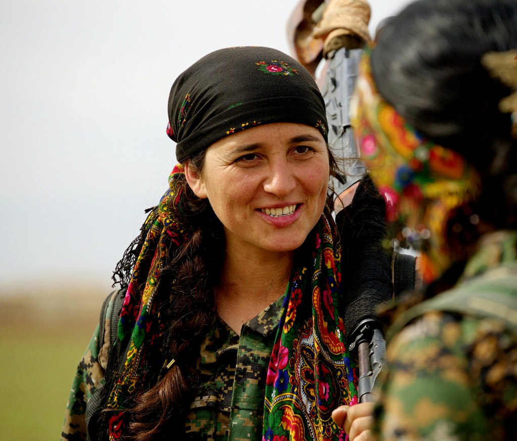 Kurdish YPG Fighters Kurdishstruggle Flickr