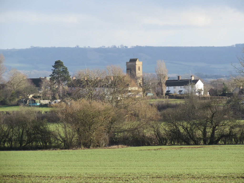 View from near Thornford Halt (Dorset) Beer Hackett church… Michael