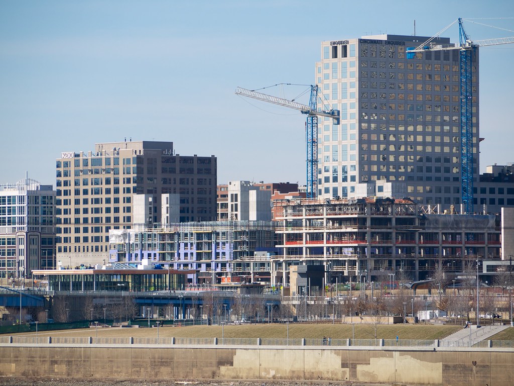 Cincinnati's Riverfront Development at The Banks as seen f… Flickr