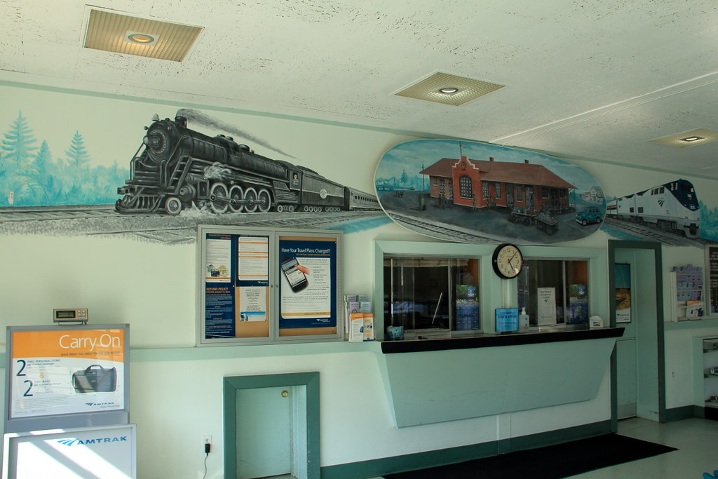 Amtrak Petersburg Station railfanmax2 Flickr