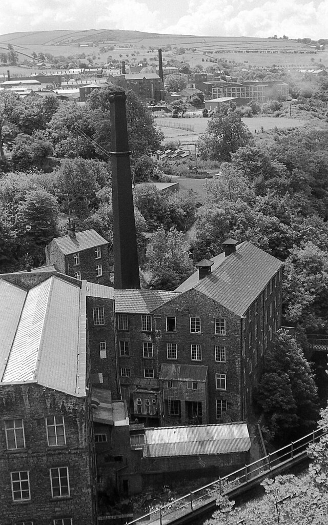 New Mills, Derbyshire, 1974. It was misanthropy that broug… Flickr