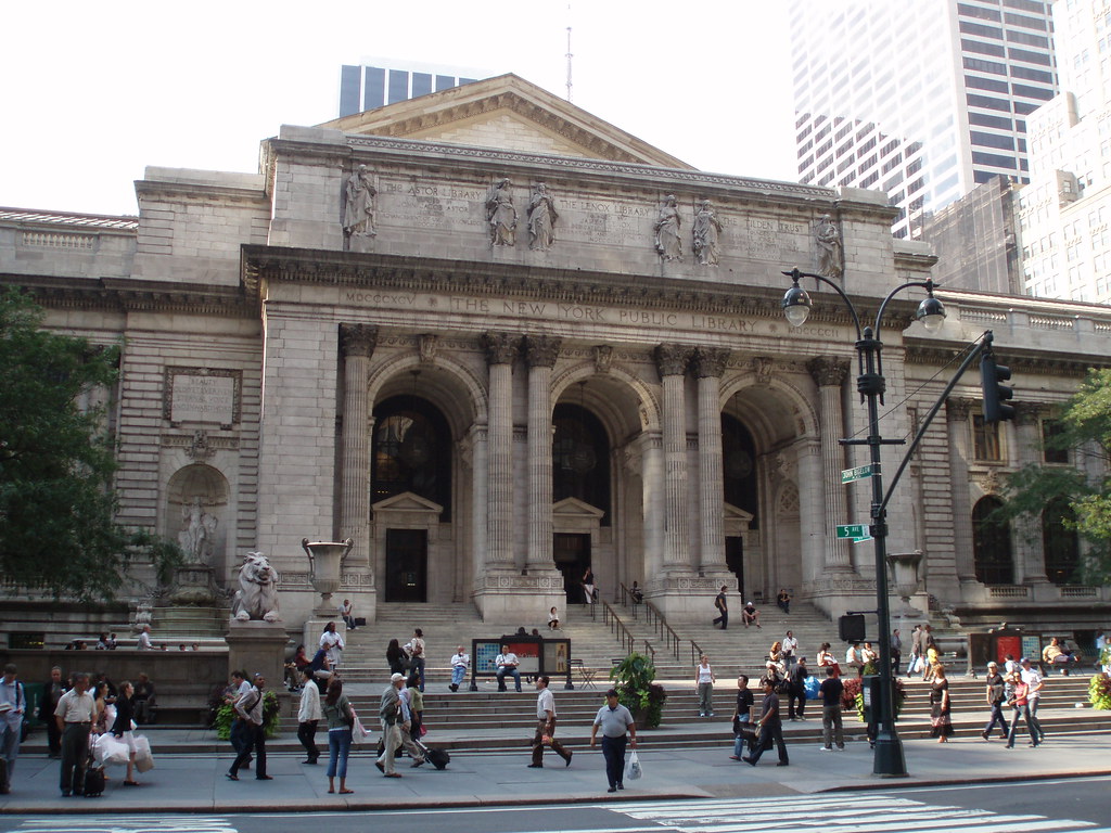 New York Public Library Fifth Avenue at 42nd Street Ph… Flickr