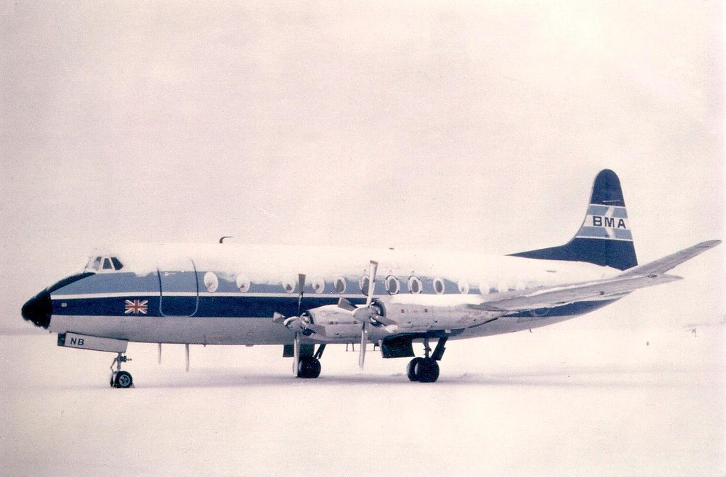 Vickers Viscount 'NB was a British Midland Viscount, and m… Flickr